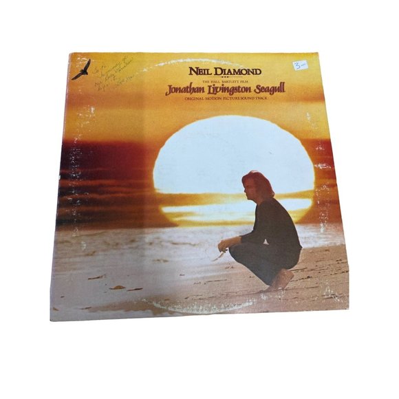 Vintage Neil Diamond Jonathon Livingston Seagull motion picture soundtrack vinyl - Picture 1 of 4